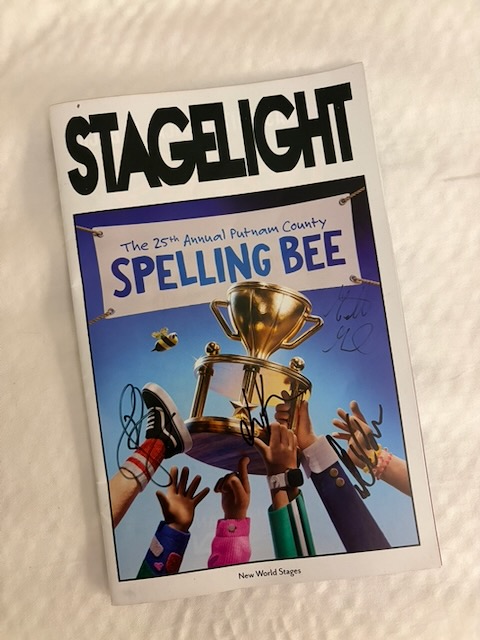 The 25th Annual Putnam County Spelling Bee Playbill cover