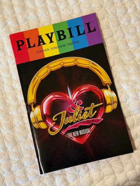 & Juliet Playbill cover