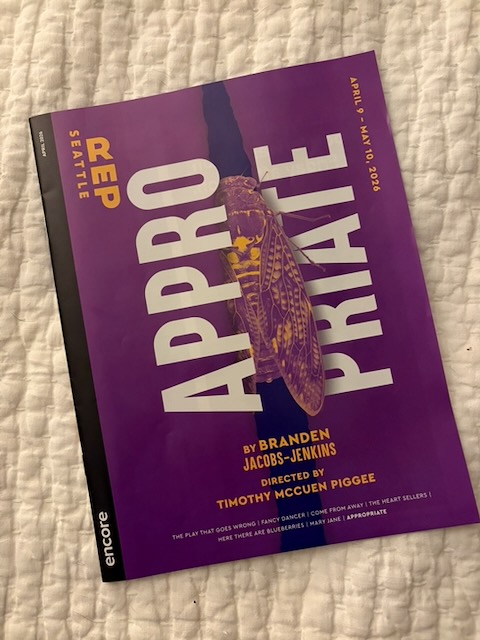 Appropriate (Invited Dress Rehearsal) Playbill cover