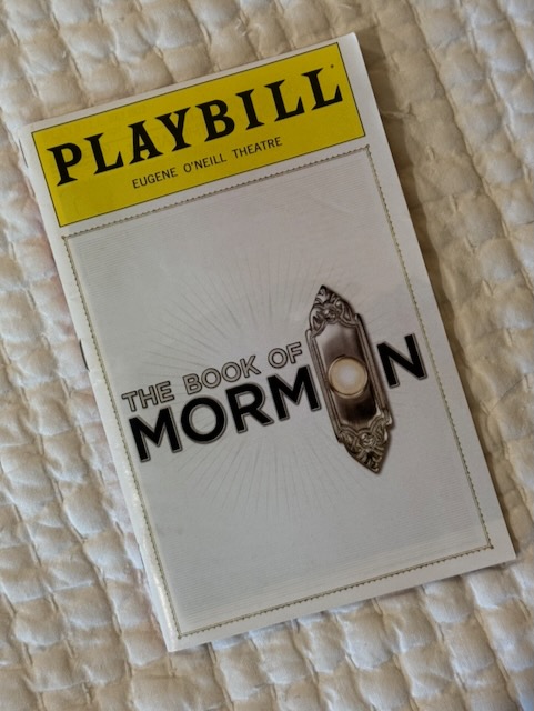 The Book of Mormon Playbill cover