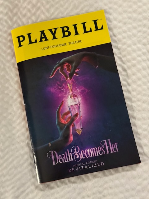 Death Becomes Her Playbill cover