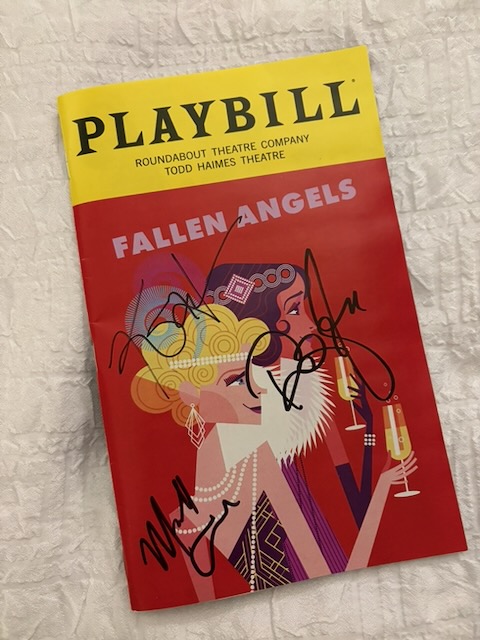 Fallen Angels Playbill cover
