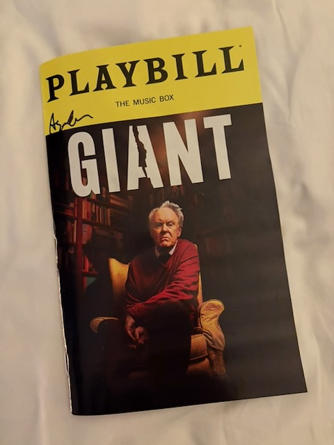 Giant (Preview) Playbill cover