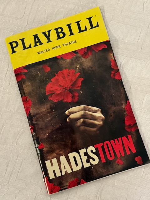 Hadestown Playbill cover