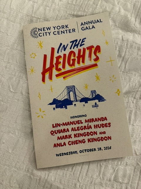 In The Heights Playbill cover