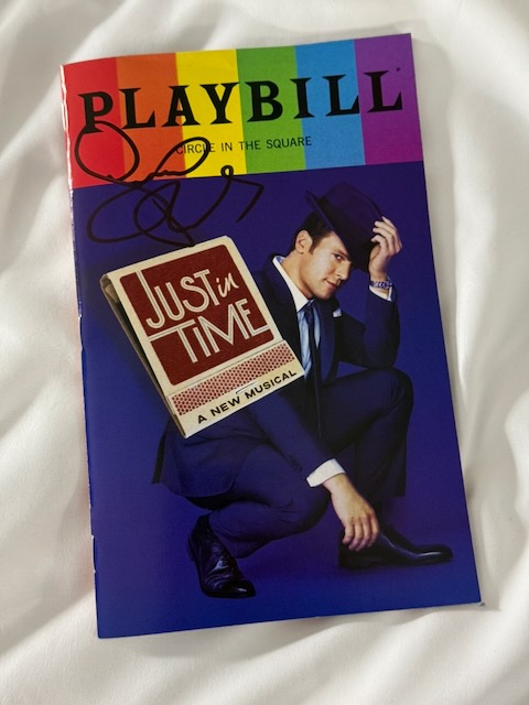 Just In Time Playbill cover