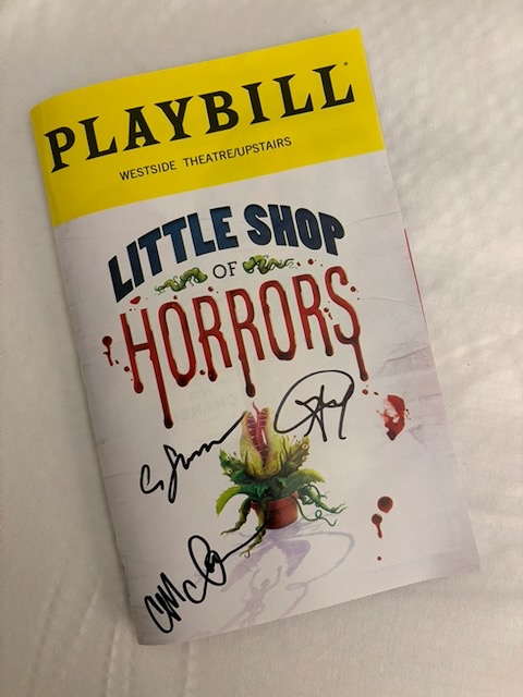 Little Shop of Horrors Playbill cover