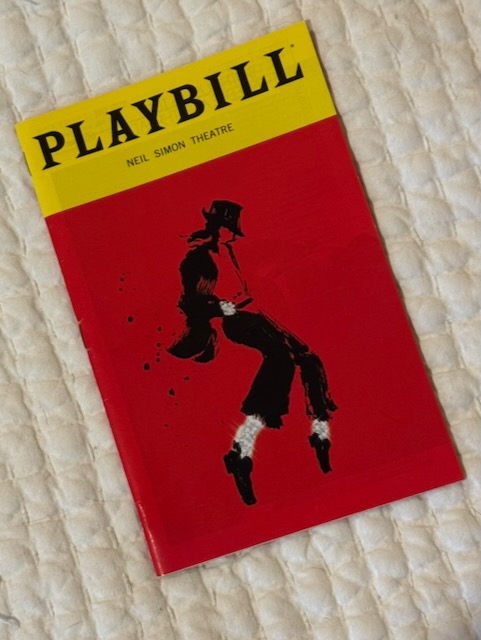 MJ the Musical Playbill cover