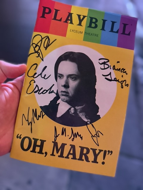 Oh, Mary! Playbill cover