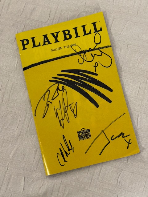 Operation Mincemeat Playbill cover