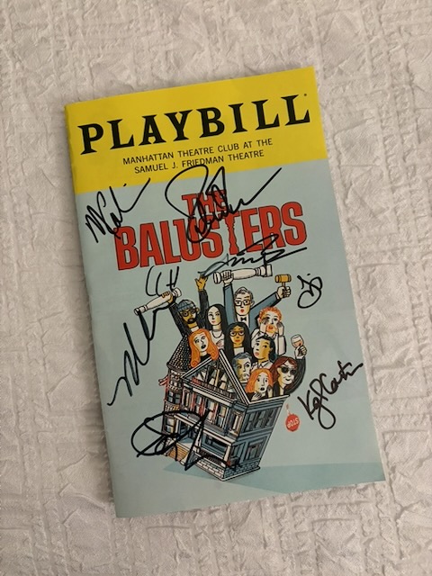 The Balusters Playbill cover