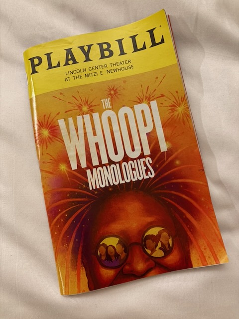 The Whoopi Monologues Playbill cover